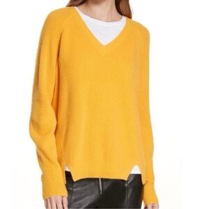 100% cashmere double layer Cinq a sept tous le jours cashmere sweater